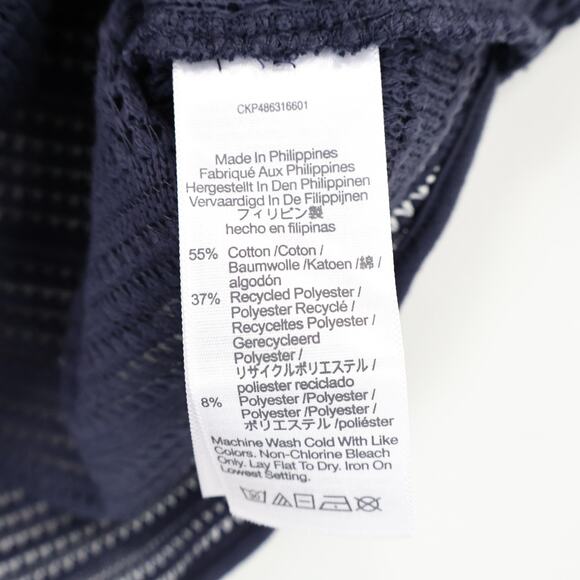 NWT Madewell Crochet-Knit Cutaway Sweater Tank In Ink Blue Size XXS - Picture 6 of 7